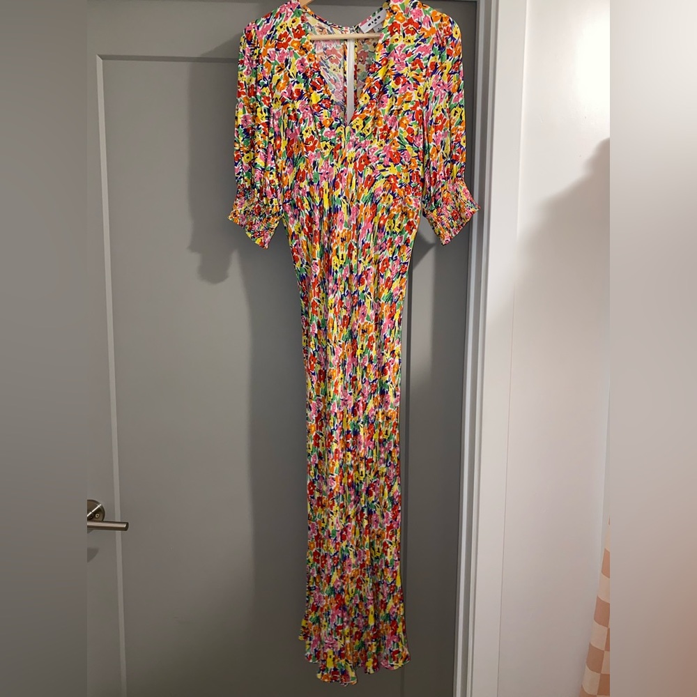 RIXO x Target multi colored maxi dress
